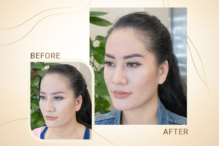 Diễn viên Đặng Minh Cúc - Hairstroke lông mày