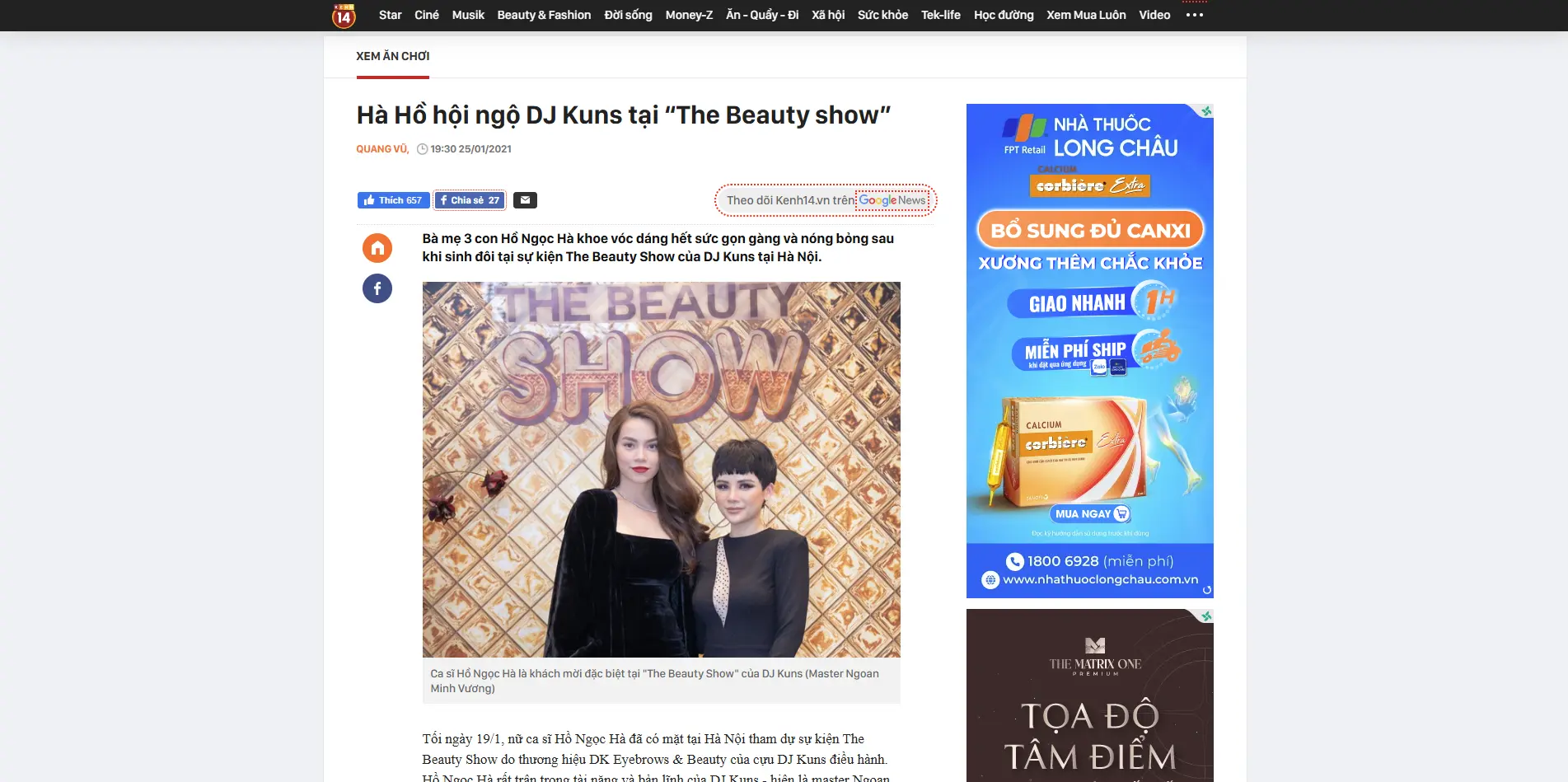 Báo chí chia sẻ về DK Beauty