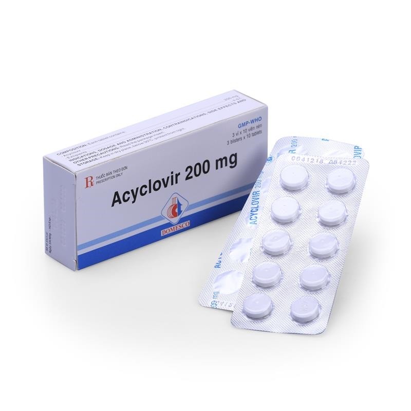 Acyclovir dạng viên